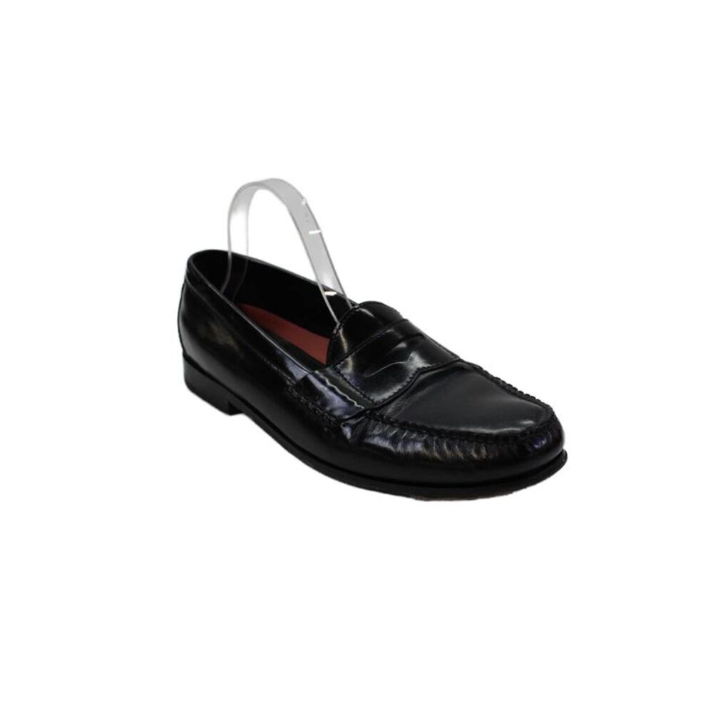 Cole Haan Grand.OS Mens Leather Slip-On Dress Loafers Black Size 11.5